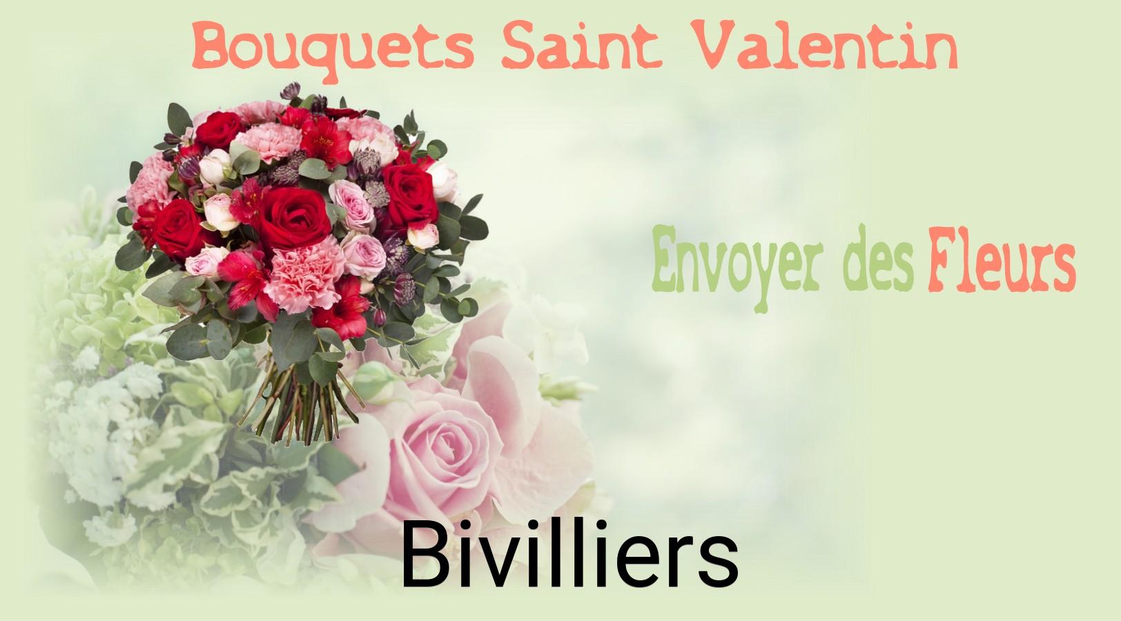 Roses de Saint-Valentin livrées à Bivilliers